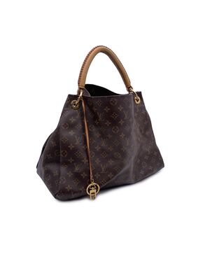 LOUIS VUITTON Borsa Shopper in Tela Col. Marrone Artsy M