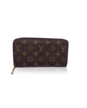 LOUIS VUITTON Portafoglio in Tela Col. Marrone Zippy M