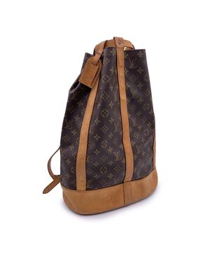 LOUIS VUITTON Zaino Vintage in Tela Col. Marrone Randonnee L