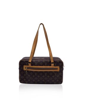 LOUIS VUITTON Borsa a Tracolla Vintage in Tela Col. Marrone Cite M