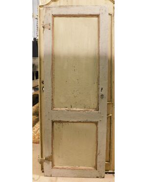  PTE145 - Porta semplice in legno laccato, mis. massima cm L 75 x H 205  