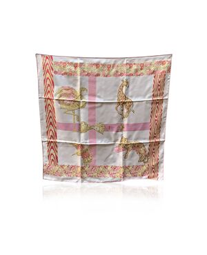 CARTIER Foulard in Seta Col. Rosa