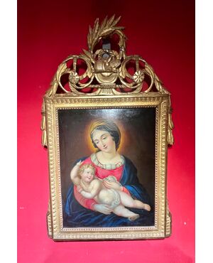 Flatz Johann Gebhard - Madonna con Bambino - 