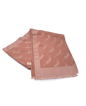 CARTIER Foulard Vintage in Cashmere Col. Rosa Scialle