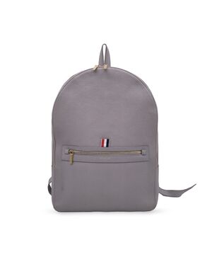 THOM BROWNE Zaino in Pelle Col. Grigio Classic L