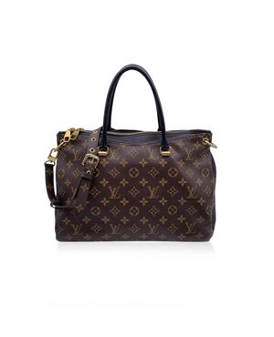 LOUIS VUITTON Borsa a Mano in Tela Col. Marrone Pallas M