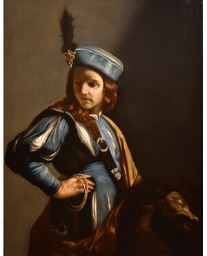 Davide con la testa di Golia, Guido Cagnacci (Santarcangelo 1601 – Vienna 1663), bottega/attribuibile