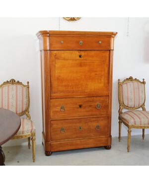 Secretaire in ciliegio di origina italiana primi 800