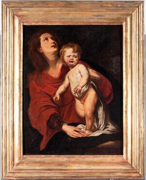 Madonna con Bambino, scuola genovese