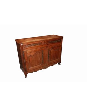 Credenza Provenzale 2 porte con cassetti di inizio 1800 Francese inizio XIX secolo