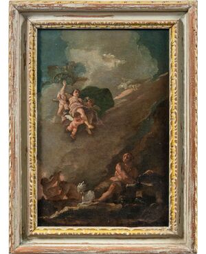 Francesco Fontebasso (Venezia 1707 - Venezia 1769) - Bozzetto per Venere e Vulcano.