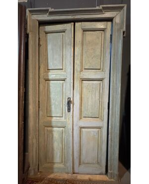 PTS875 - N. 11 Porte in legno laccato, luce cm L 115 x H 250