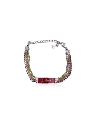 CHRISTIAN DIOR Bracciale in Metallo Col. Multicolore