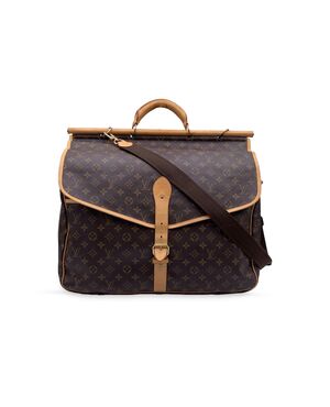 LOUIS VUITTON Borsa da Viaggio Vintage in Tela Col. Marrone Chasse L