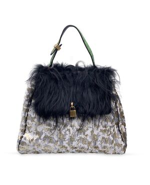 MARC JACOBS Borsa a Mano in Pelle Col. Nero Gilda M