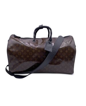 LOUIS VUITTON Borsa da Viaggio in Tela Col. Marrone Keepall L