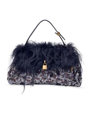 MARC JACOBS Borsa a Mano in Pelle Col. Nero Gilda M