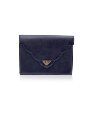 YVES SAINT LAURENT Pochette Vintage in Pelle Col. Nero S