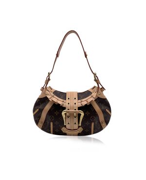 LOUIS VUITTON Borsa a Tracolla in Tela Col. Marrone Leonor S