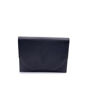 YVES SAINT LAURENT Pochette Vintage in Pelle Col. Nero S