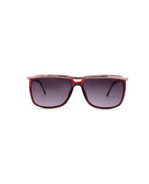 CHRISTIAN DIOR Occhiali da Sole Vintage in Acetato Col. Rosso 2698