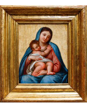 Metà del XVI secolo, da Antonio Allegri, detto Il Correggio, Madonna della scala 