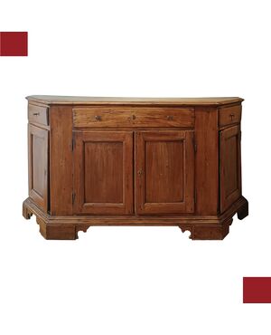 CREDENZA VENETA SCANTONATA FINE XVIII SECOLO 