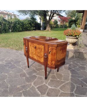 Accattivante Mobile Bar Anni '50 Apribile: Eleganza Retrò per la Tua Casa