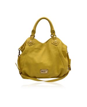 MARC BY MARC JACOBS Borsa Shopper in Pelle Col. Giallo The Fran L