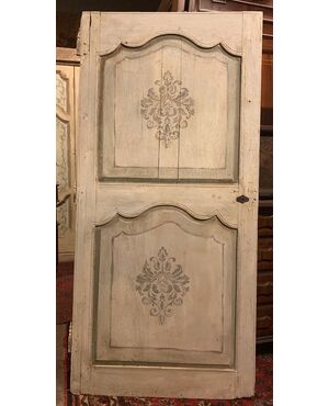  PTL690 - Porta in legno laccato, epoca '800, luce cm L 86 x H 188  