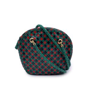 BOTTEGA VENETA Borsa a Tracolla Vintage in Pelle Col. Multicolore Nodini M