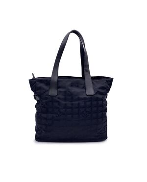 CHANEL Borsa Shopper in Tela Col. Nero Neo Soft Shopping M