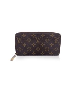 LOUIS VUITTON Portafoglio in Tela Col. Marrone Zippy M