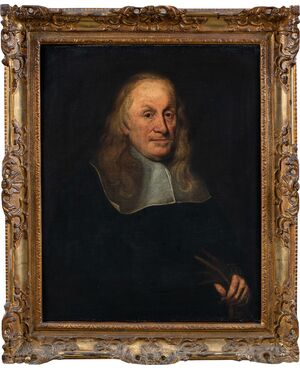 Maestro europeo (XVII-XVIII sec.) - Ritratto di nobiluomo.