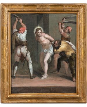 Maestro fiorentino (fine XVI sec.) - Flagellazione.