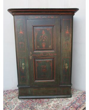 ARMADIO LACCATO A UNA PORTA EPOCA 800 cm L120xP43xH190