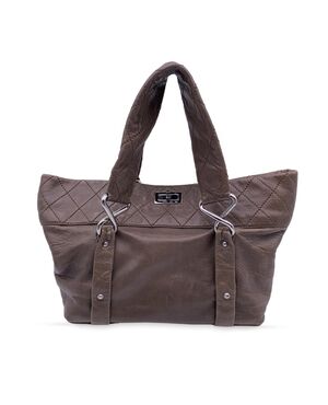 CHANEL Borsa Shopper in Pelle Col. Marrone Mademoiselle M