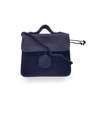 FENDI Borsa a Tracolla Vintage in Tela Col. Nero FF S