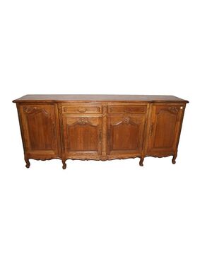 Credenza Provenzale 4 porte riccamente intagliata del 1800