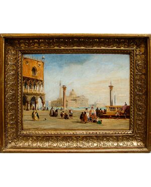 Edward Pritchett (attivo tra il 1828 e il 1864), Veduta di Piazza San Marco