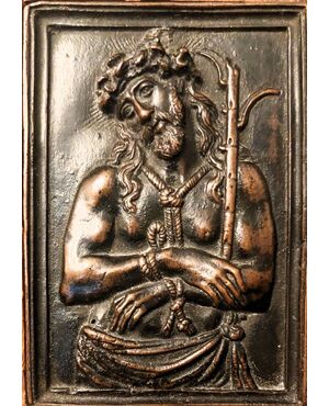 "Ecce Homo" rarissima pace in  bronzo