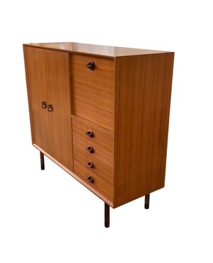 Credenza di George Coslin in teak, anni '60