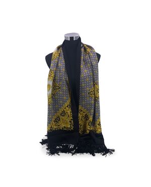 VERSACE Foulard Vintage in Seta Col. Multicolore