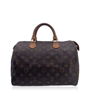 LOUIS VUITTON Borsa a Mano Vintage in Tela Col. Marrone Speedy M