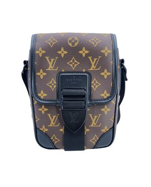 LOUIS VUITTON Borsa a Tracolla in Tela Col. Marrone Archy S