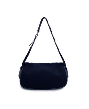 YVES SAINT LAURENT Borsa a Tracolla in Tela Col. Nero Easy S