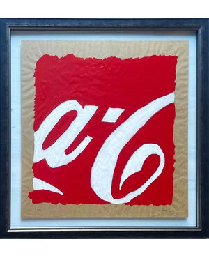 Coca-Cola (a-C) - Mario Schifano (1934-1998)