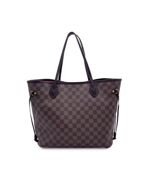 LOUIS VUITTON Borsa Shopper in Tela Col. Marrone Neverfull M