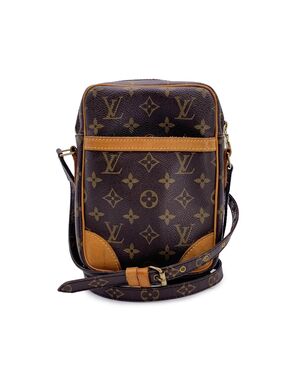 LOUIS VUITTON Borsa a Tracolla Vintage in Tela Col. Marrone Danube S