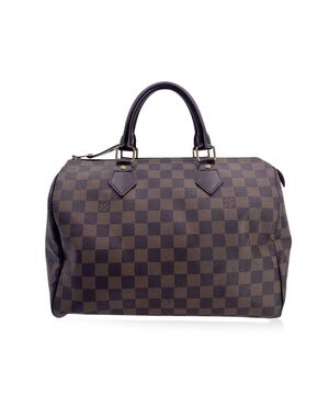 LOUIS VUITTON Borsa a Mano in Tela Col. Marrone Speedy M